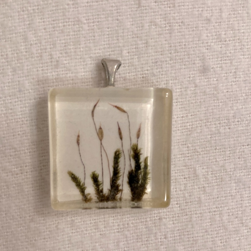 Necklace pendant only cattails